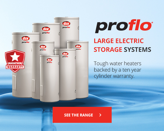 Proflo small electric storage systems