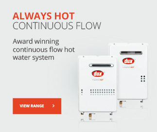 Always Hot Condensing Gas Continuous Flow - Dux New Zealand